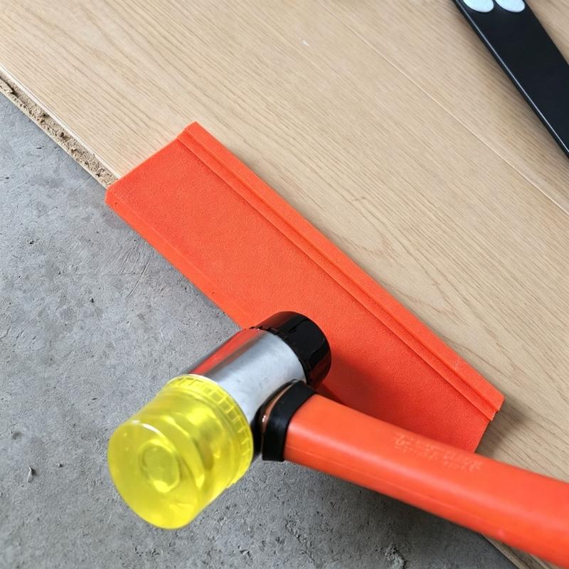 Double Sided Tapping Block Tool for Engineered Laminate Wood Flooring Installation Nylon Construction Tool