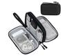Sleek Portable Cable Management Pouch  Black