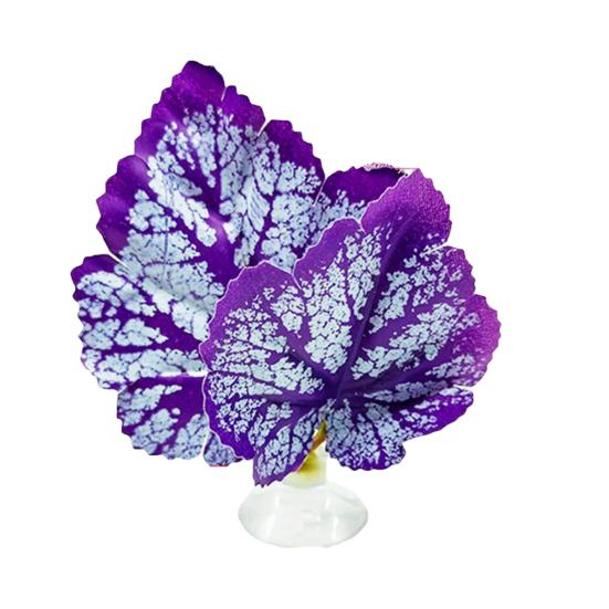 Betta Fish Leaf Pad Aquarium Decor Stress Relief Privacy Enhancing Realistic Resting Bed Hammock Simulating Habitat Easy to Clean High Simulation