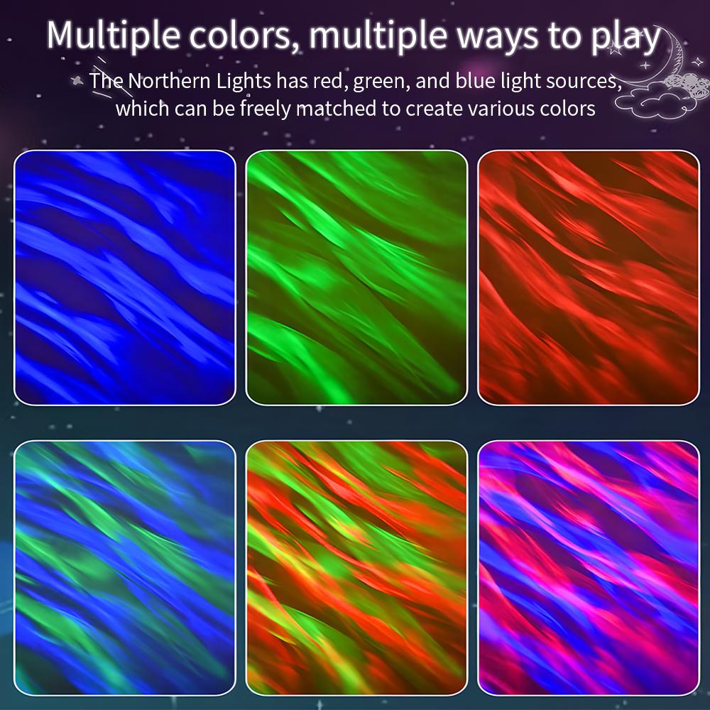 Galaxy Star Led Projector 7 Modes Night Light for Bedroom Remote Control for Room Decor Christmas Camping Lights Bedroom