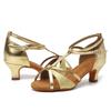 Women Latin Dance Shoes Soft Bottom Salsa Shoes for Dancing Ladies Sandals Women's Hight Heels 5CM