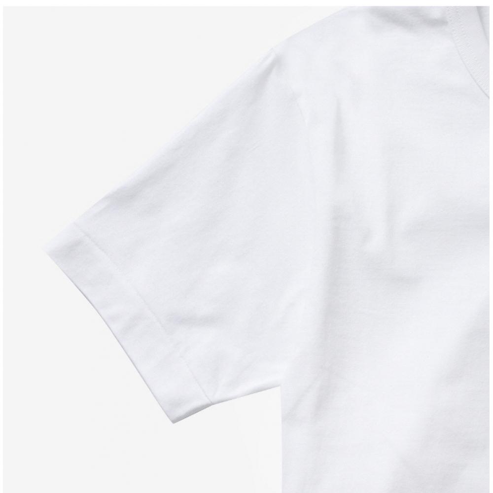 Comme Des Gar Ons Play Red Double HearT T shirT Ax T288 051