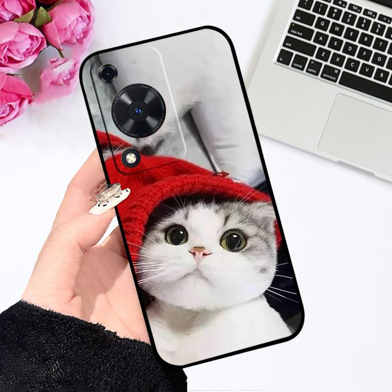 Für Huawei Nova Y72S Hülle Y72 Y63 4G Mode Cartoon Hülle Weiches Silikon Fundas Für Huawei Nova Y63 Handy Rückseite Stoßfänger Novay72
