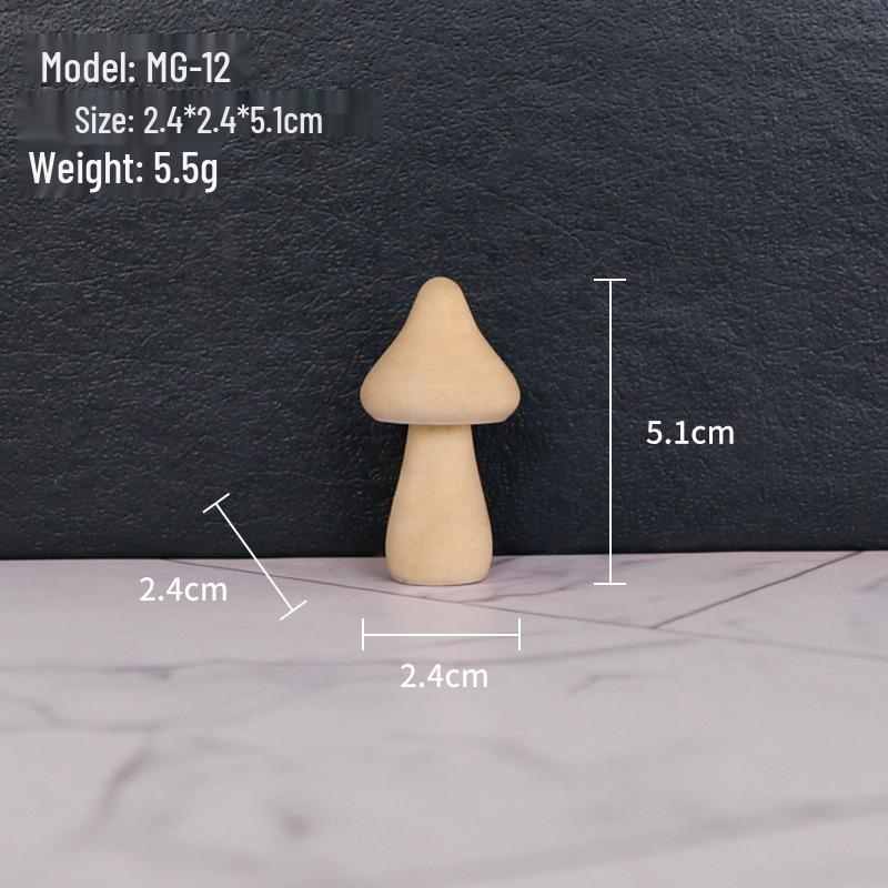 DIY Holzmalset Pilze für Kinder: Handgefertigte geschnitzte Ornamente und Zuchtbox