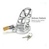 Adult Chastity Cage Lock for Men, Stainless Steel Anti-Infidelity Device,  Couple Play Secure & Comfortable Male with Key