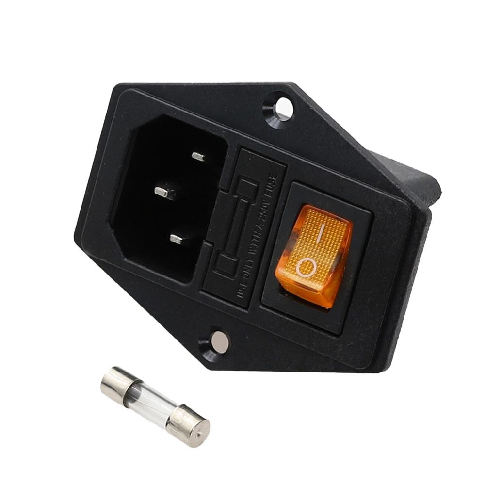 Essential 3 Pin Panel Power Socket for Industrial Automation Equipment