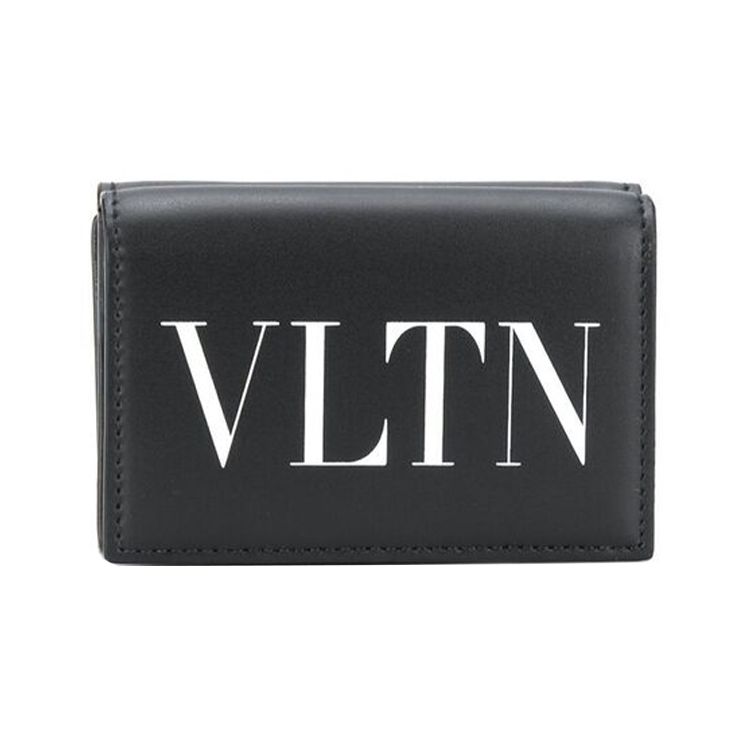 

Valentino Calfskin Trifold Wallet Men wallet Black WY2P0P93LVN0NO Box(Basic Set+Box)