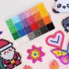 264-Color Fusion Perler Beads DIY Set: Complete Spectrum Educational Puzzle Toy, Individually Packaged