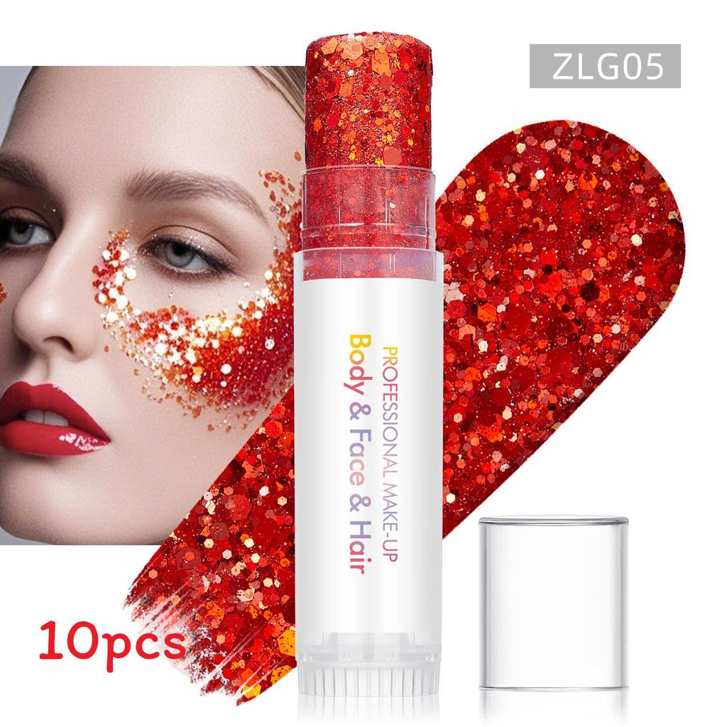Body Glow Stick Face Sparkle Gel For Festival Makeup And Carnival Fun