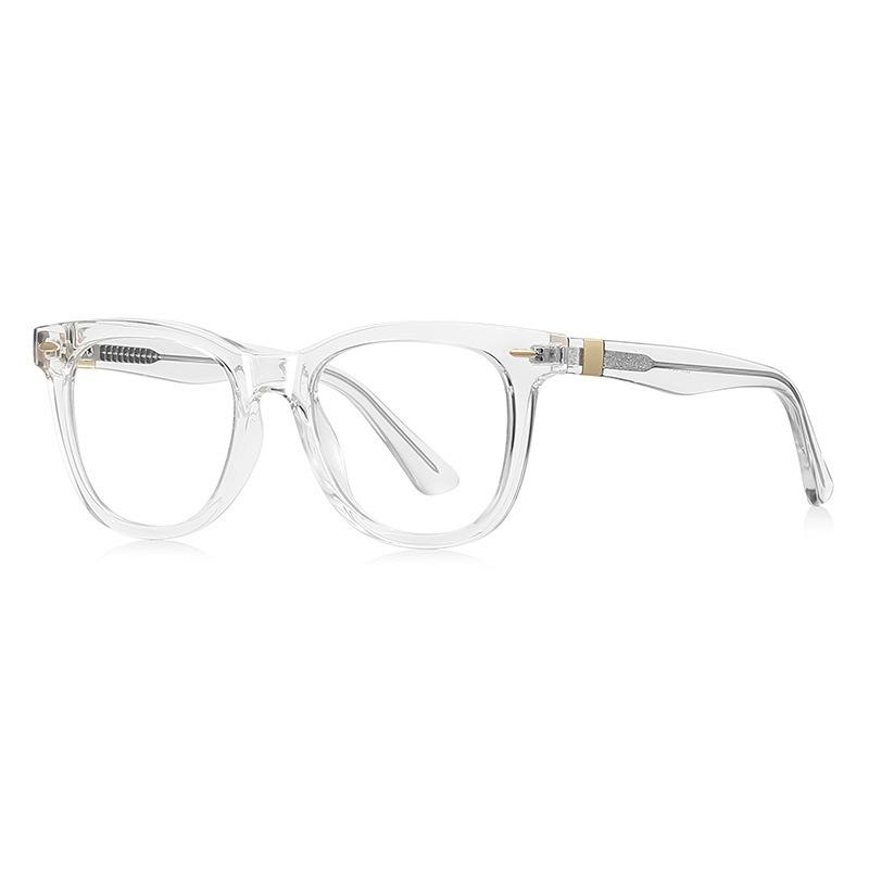 Round Glasses for Men Vintage Oval Glass Frame Eyeglasses Prescription Glasses Clear lens Eyewear TR90 Reading Glasses for Man