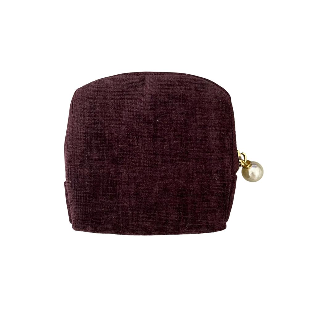 Sieradenopbergtasje met kwastje en ritssluiting, sieradentasje voor ringen, hangers en armbanden, draagbare sieradenorganizer