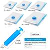 Home Organizer Vacuum Bag for Quilts and Clothes, Waterproof Compression Travel Space - Saving Air Bags