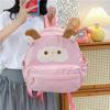 Adorable Cartoon Sheep Backpack Lightweight Ugly Cute High Capacity Fashionable Unisex Travel Bag
