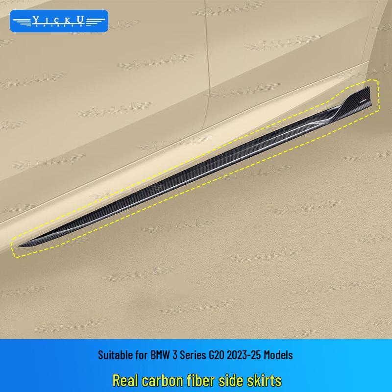BMW 3 Series G20 AE Style Body Kit: Front Lip, Hood Deflectors, Rear Lip, Side Skirts, Fender