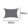 Fabric Awning Shelter, Waterproof Shade Sail Rectangle Canopy for Patio Carport Outdoor