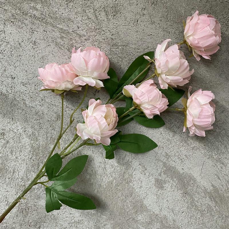 Artificial Peony Flowers Stems For Wedding Party Home Hotel Photography Props