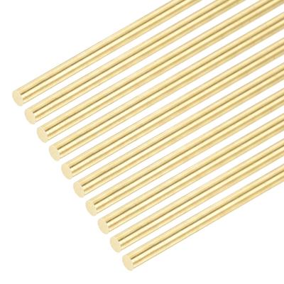 DMiotech X Brass Rods for DIY Brass Welding Lathe Drift Punch Model and Cars 20-Pack 4-inch 5/32-inch Crafts, Rods, Materials, Shafts, Airplanes,