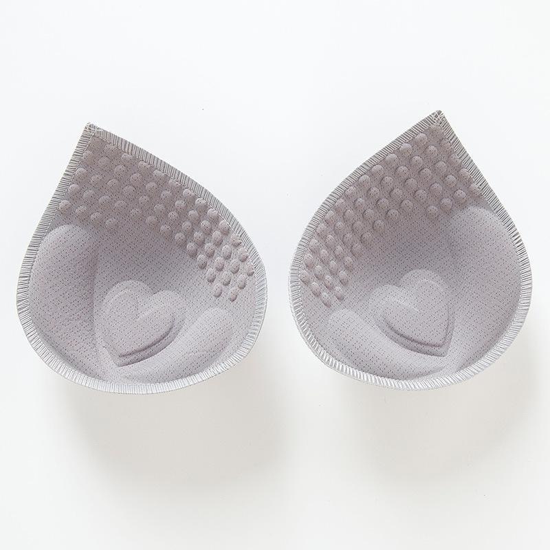 

Раздельный формованный бюстгальтер для йоги и спорта с эффектом капли воды и съемными вкладышами 2XL