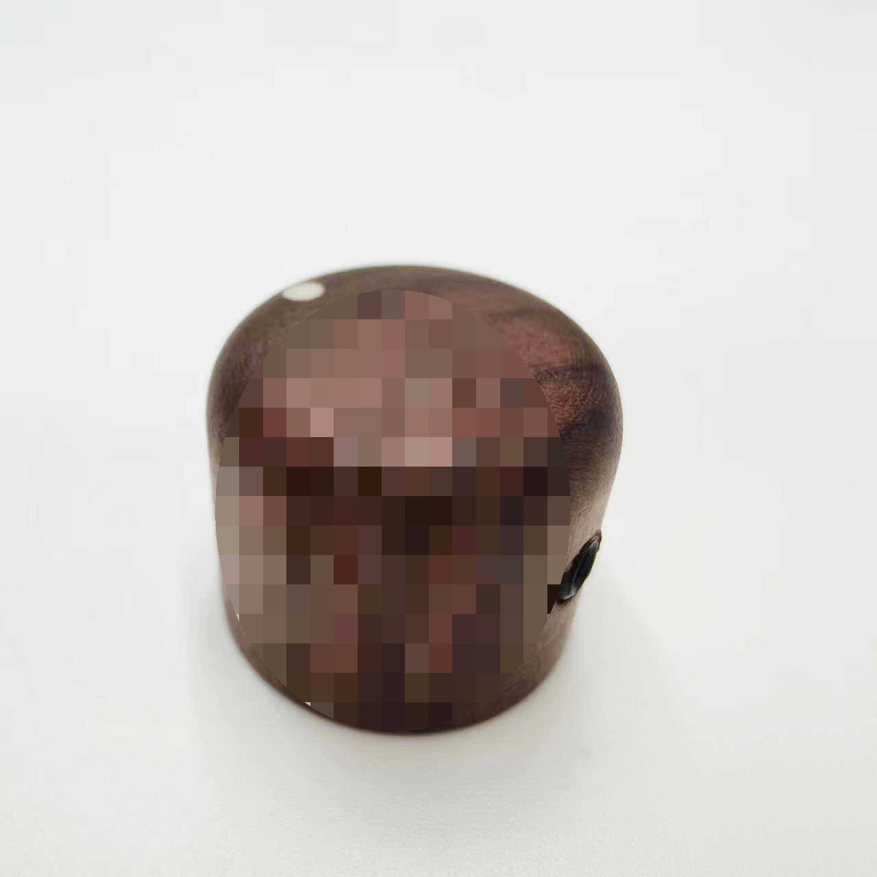 Rosewood Ebony Pointed Bakelite Guitar Volume Tone Knobs