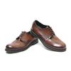 8401-2 Hand-Polished Old Leather Shoes Men'S Round Head Leather Shoes British Fashion Leather Trendy Shoes