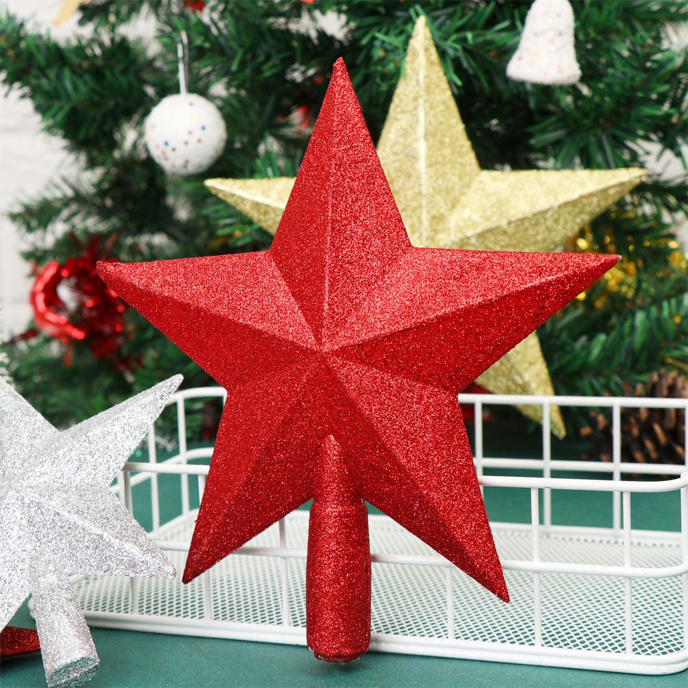 New Party Supplies New Year Xmas Ornament Home Decor Christmas Tree Decoration Large Glitter Star