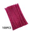 100pcs Chenille Colorful Stems Diy Craft Material Kit Kids Skill Development Toy