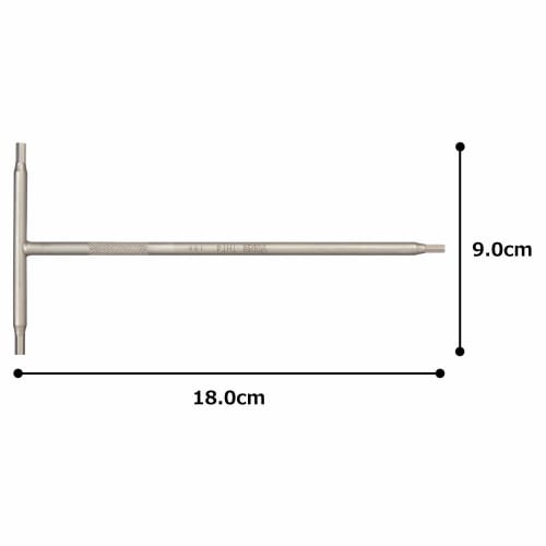 TONE T-shaped hexagon wrench THT-04 Width across flats 4mm