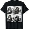 Funny Photobooth Photo Sasquatch UFO Bigfoot And Alien T-and Kids Tshirt