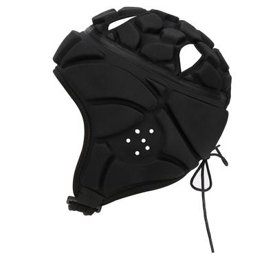 Outdoor-Sport Weicher Helm Kopfschutz für Training Baseball Fußball Torwart Pitcher Schwarz S