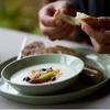 TAMAKI Luonto Plate Talvi Diameter 22cm X Height L, Gray, 2cm, T-962718