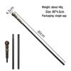 Halloween Props: Grim Reaper Scythe, Devil Trident, and Lincoln Cane Toy Set
