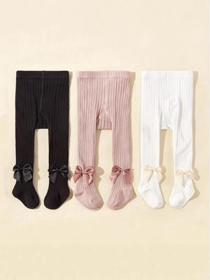 Καλσόν Φθινοπωρινά με Φιόγκο για Κορίτσια - Κολάν για Μωρά & Νήπια