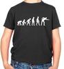 Evolution of Man Snooker - Kids T-Shirt - 147 Crucible Ronnie Table Love