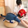 Cute Cartoon Chubby Dragon Plush Throw Pillow Toy Anime Stuffed Animals Round Fat Dragon Plushies Cushion Doll for Home Decor