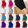 Damen Fitness-Fahrradshorts Weiche Feuchtigkeitsableitende Workout-Yoga-Leggings Für Komfort