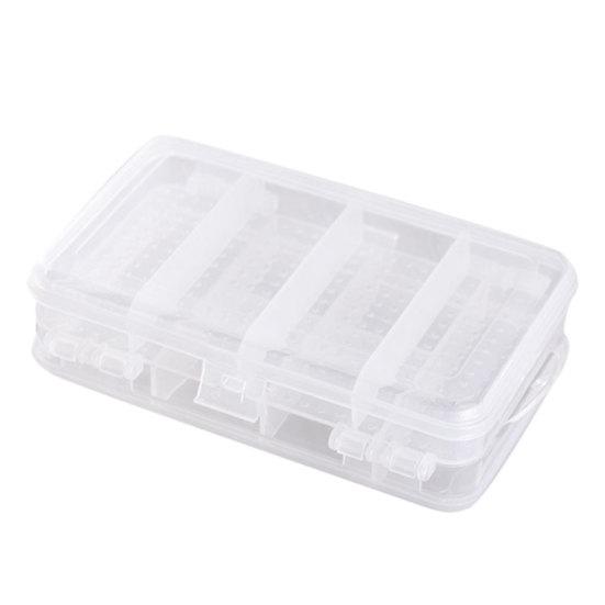 10 Grids Transparent Jewelry Tool Storage Box Screw Nut Parts Beads Storage Case