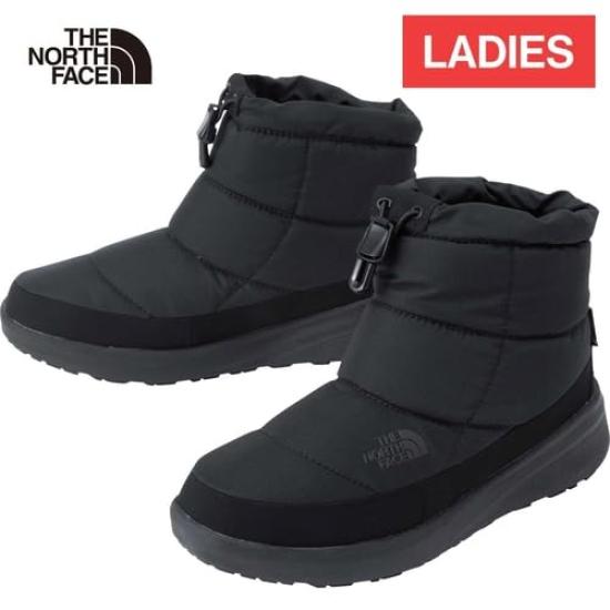 The North Face Nuptse Bootie WP VIII TNF Size cm Women's Short, Waterproof, Black/TNF Black, 22.0 (NFW52273)
