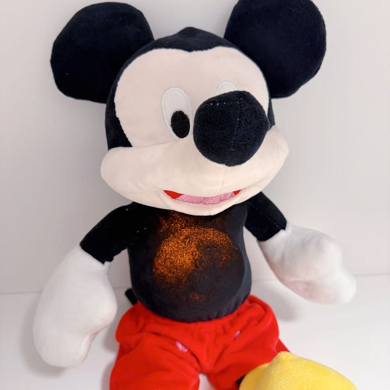 Snoopy witte hondenLilo en Stitch Pluche Pop Nieuwste Baby Ademhaling Kalmerende Slaapmaatje Muziek plus Licht Pop Knuffel Kind Cadeau
