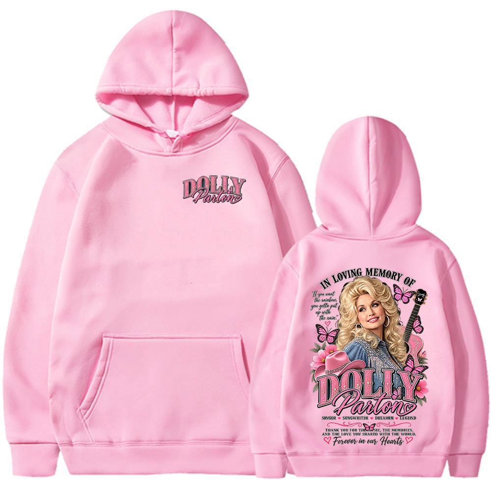 Tribute 1946- Legend Country Music Dolly Parton Hoodies Men Women Clothing Fashion Long Sleeve Hooded Sweatshirts Pullovers