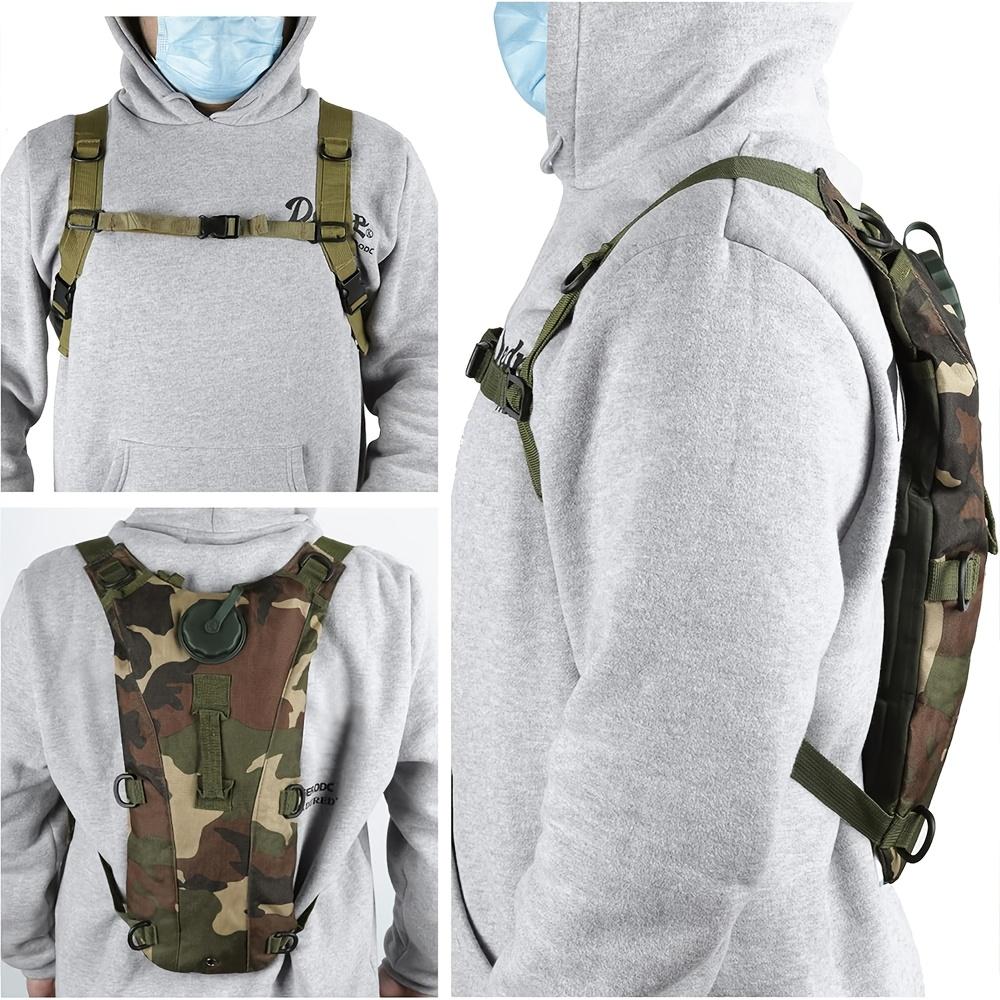 3L Hiking Water Backpack, Running Water Refill Backpack, Tactical Water Backpack with 3L Water Bladder
