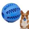 Dog Treat Ball Puppy Teething Chew Toy Dog Treat Dispenser Toy Dental-Resistant Bouncy Ball Dog Puzzle Mind Stimulating Games