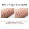 Waterproof Black Brown Eyeliner Pencils Smudge-Proof Long Lasting Easy To Wear Eye Liner Gel Matte Quick Drying Eyeliner Pen
