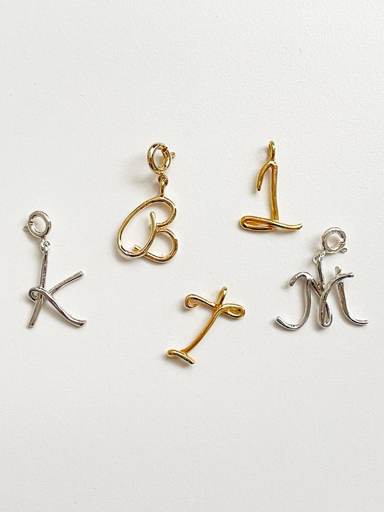 Elyona Initial Pendant Charm