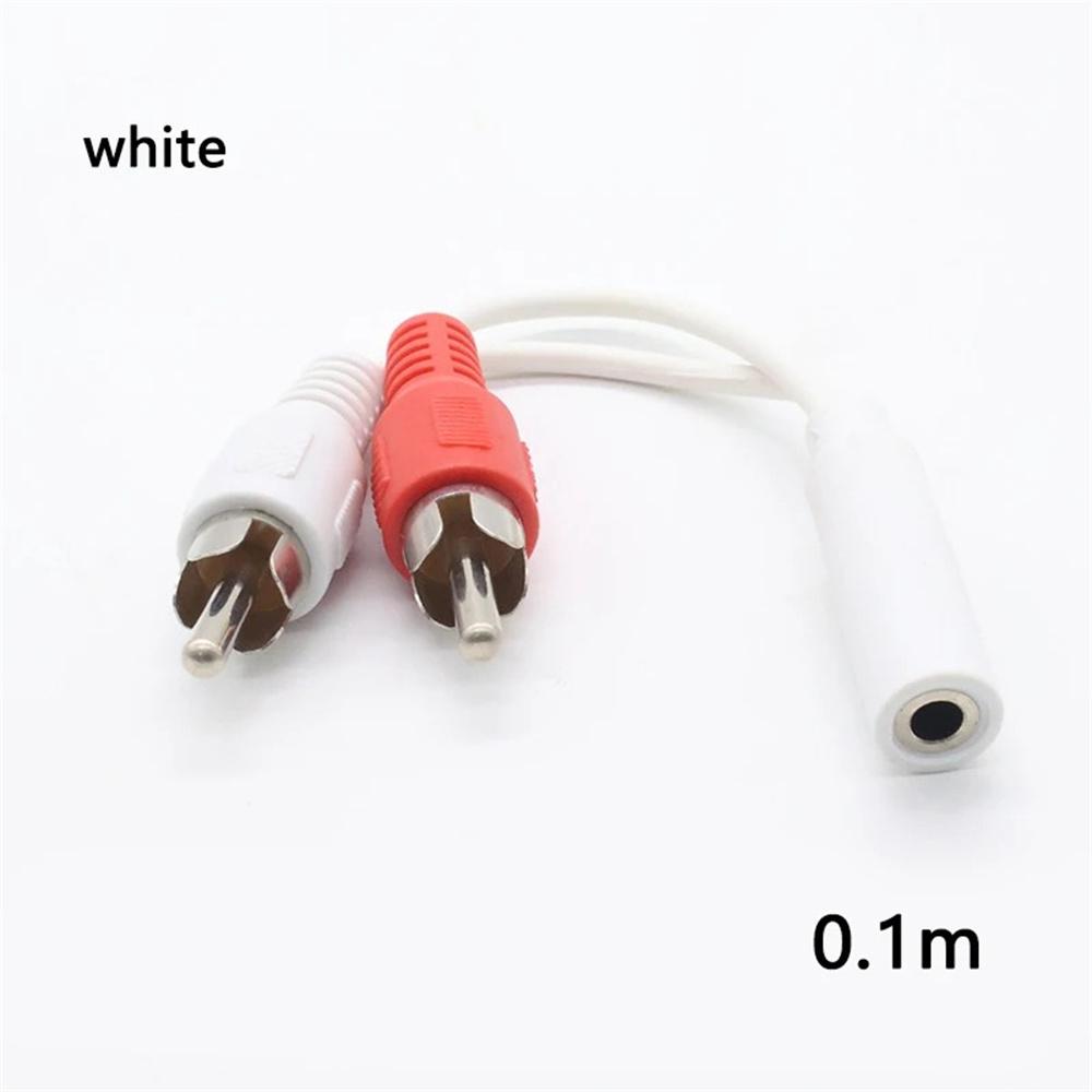 1/1/1Pcs RCA Audio video AV Cable Wire Cord 1.1mm Audio Aux Socket pole male female Jack Plug To 1RCA 1 RCA male female Adapter