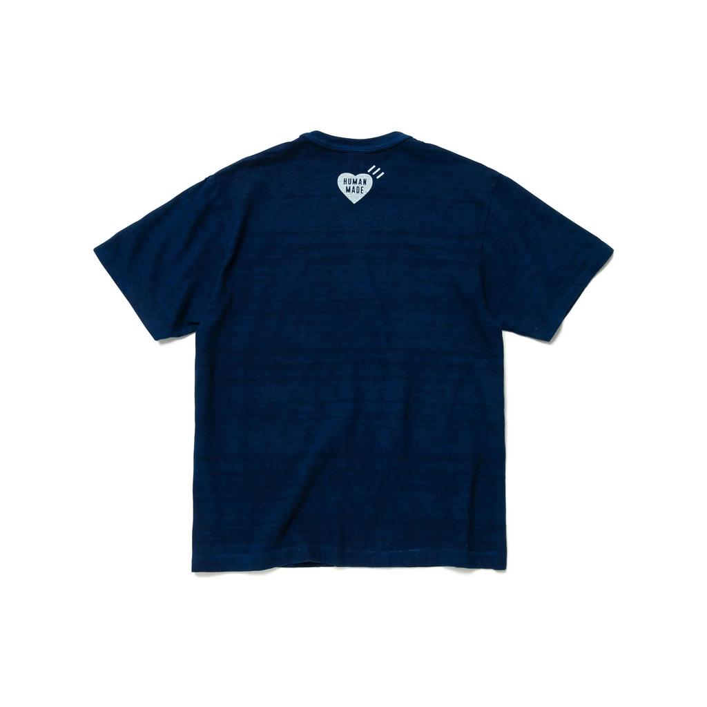 HUMAN MADE Indigo #2 T Shirt HM23CS038