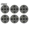 Durable Plant Risers 6Pcs Pot Risers, 8 Inch Round Plastic Bases Elevator Stands, Feet for Indoor Outdoor Flower Pots Lifters