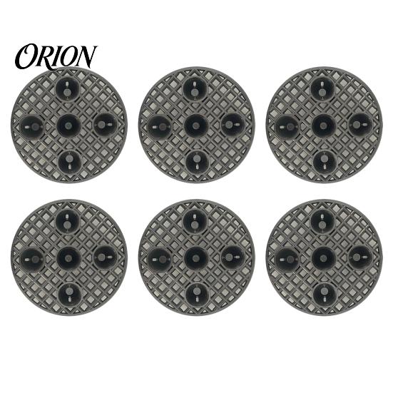 Durable Plant Risers 6Pcs Pot Risers, 8 Inch Round Plastic Bases Elevator Stands, Feet for Indoor Outdoor Flower Pots Lifters