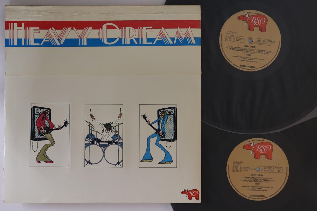 

LP Record CREAM - Heavy Cream 2659022 RSO 1973 UK Rock Used