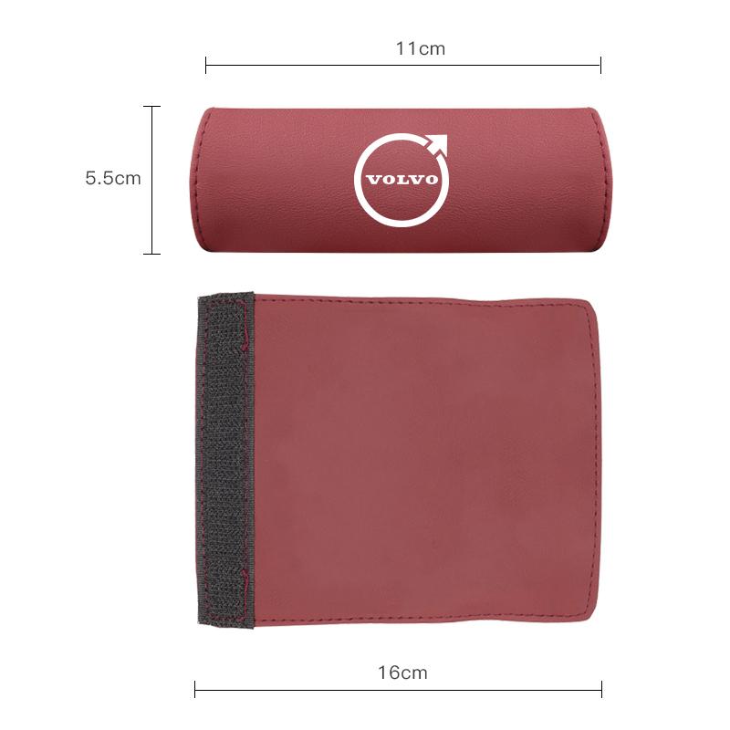 Leather Car Roof Armrest Handle Protection Cover Auto Interior For New Volvo V60 V40  XC90 S60 C30 XC60 V50 V70 S90 AWD XC40 V90