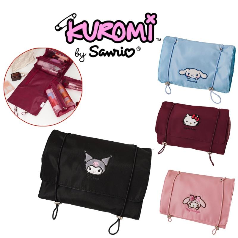 Kuromi Detachable Waterproof Travel Makeup Bag With Large Capacity For Women And Men